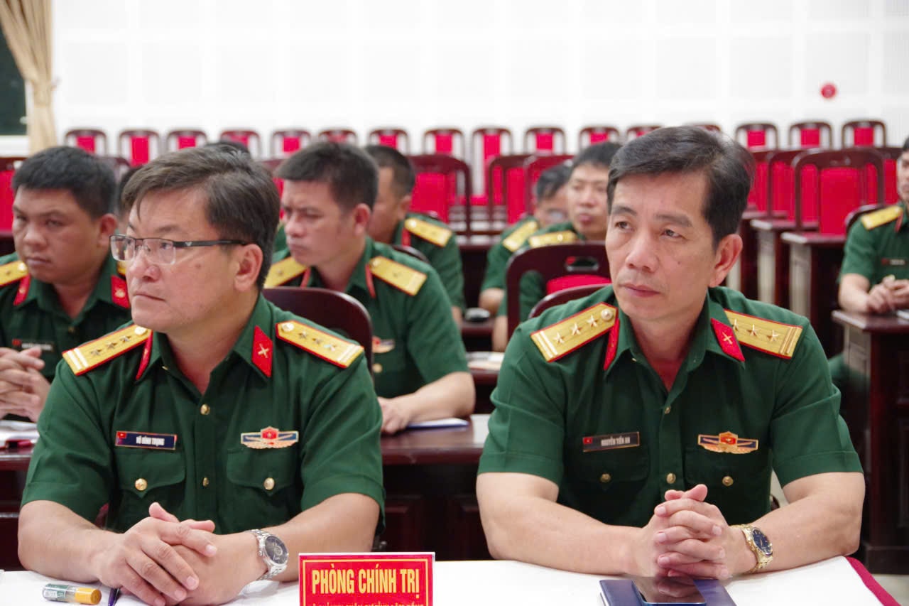 Delegates attending the training course