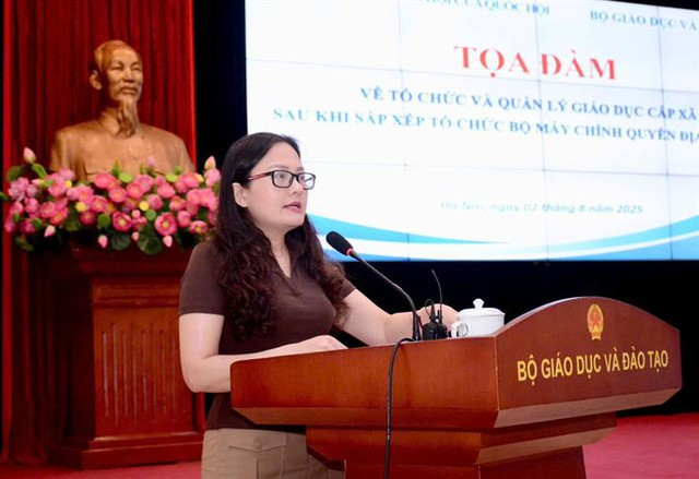 Tổ chức và quản lý giáo dục cấp xã sau khi sắp xếp bộ máy chính quyền địa phương- Ảnh 5.