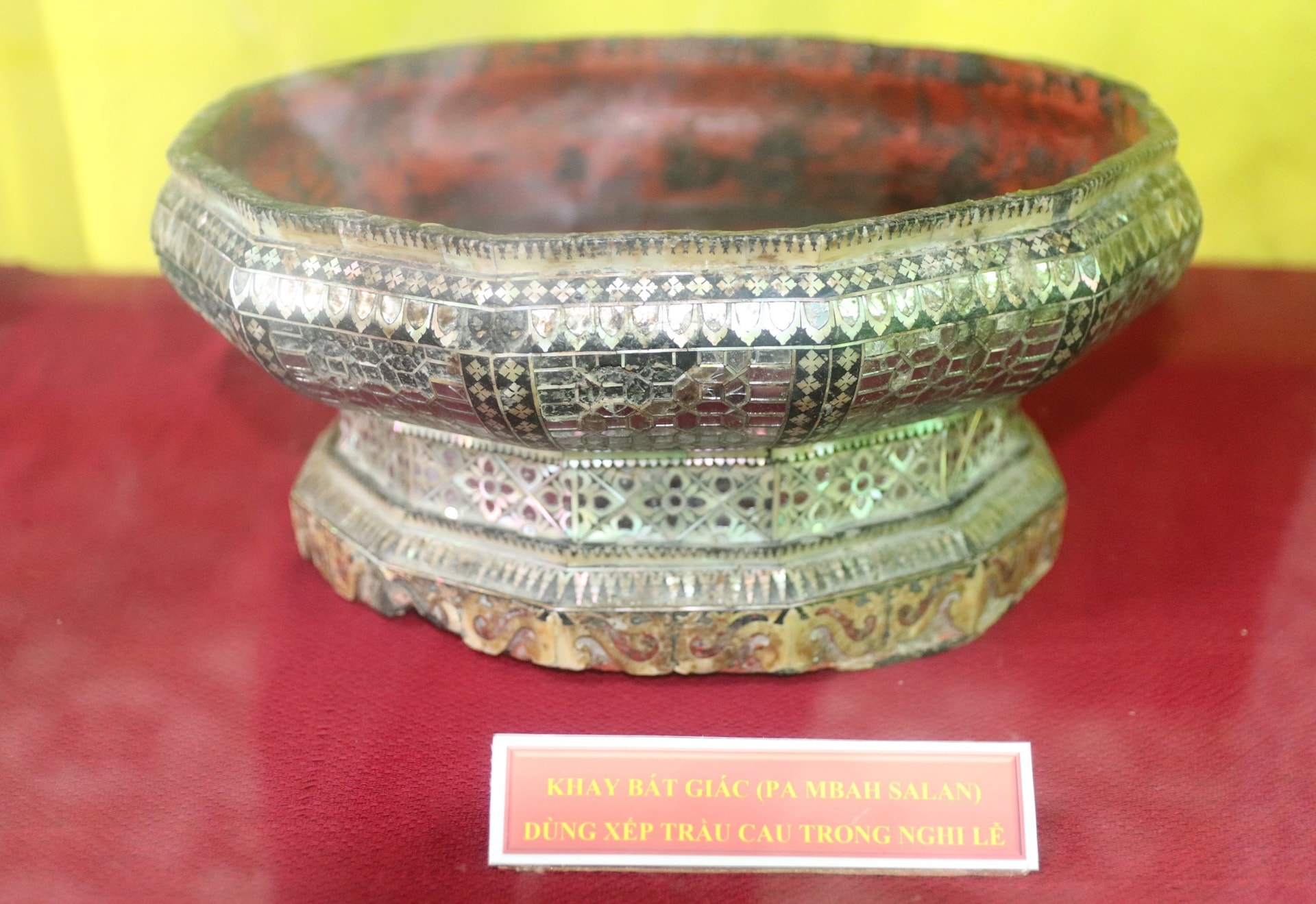 Một hiện vật có giá trị trong nghi lễ Chăm