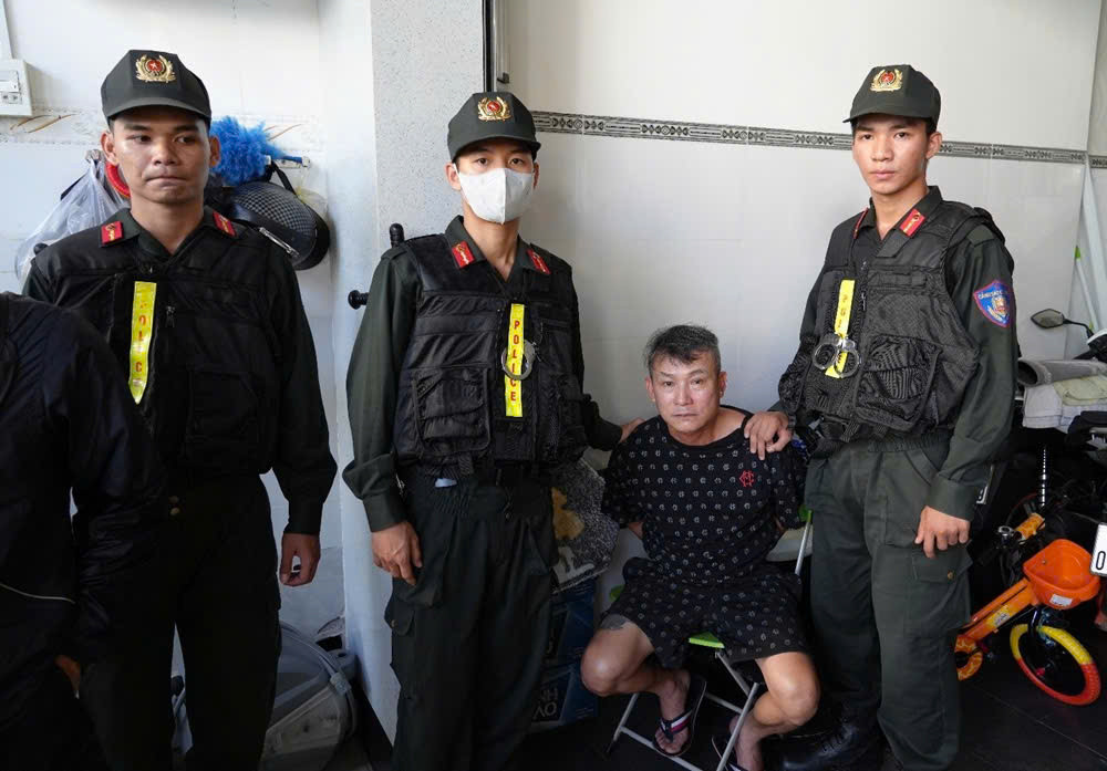 Bắt giữ đối tượng Lâm Hán Tiến