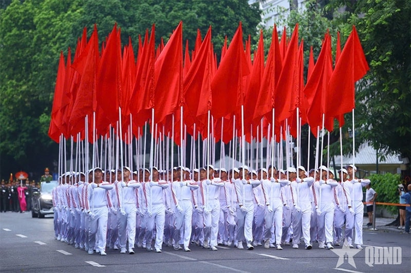 Nhiệm vụ “Diễu hành, xếp hình nghệ thuật tại Lễ diễu binh, diễu hành” Kỷ niệm 80 năm Quốc khánh nước Cộng hòa xã hội chủ nghĩa Việt Nam (02/9/1945 - 02/9/2025)”