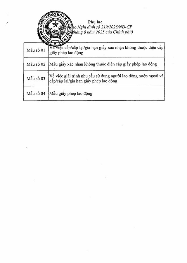 Nghị định số 219/2025/NĐ-CP quy định về người lao động nước ngoài làm việc tại Việt Nam- Ảnh 24.