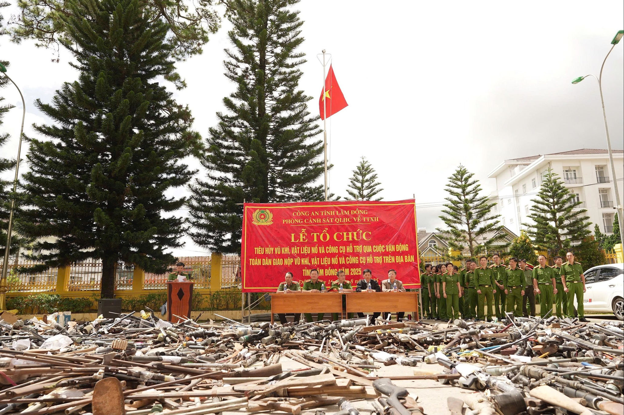 Quang cảnh buổi lễ
