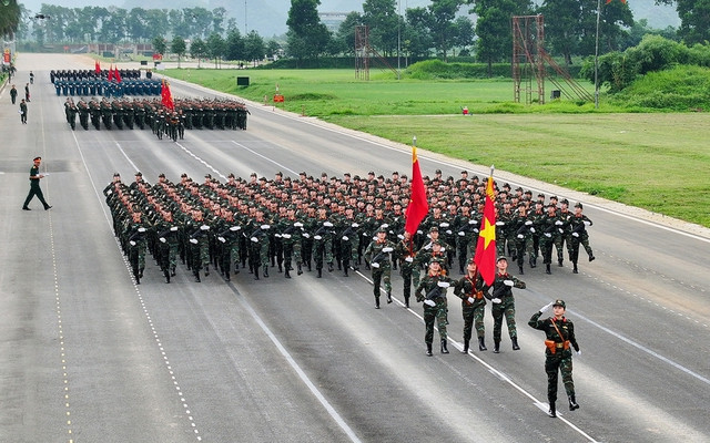 Lịch sơ duyệt, tổng duyệt, lộ trình DIỄU BINH, DIỄU HÀNH kỷ niệm 80 năm Quốc khánh- Ảnh 1. Lịch sơ duyệt, tổng duyệt, lộ trình DIỄU BINH, DIỄU HÀNH kỷ niệm 80 năm Quốc khánh- Ảnh 1.