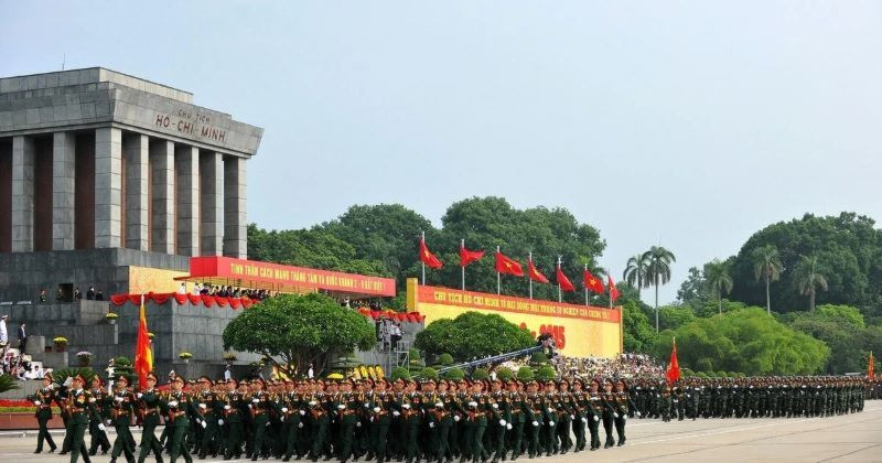 Các mốc thời gian duyệt diễu binh  tại Hà Nội dịp lễ 02/9 (hình ảnh từ Internet)