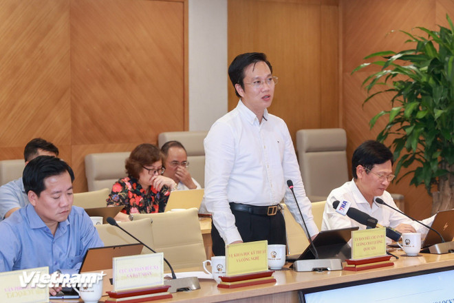 Ông Hà Minh Hiệp - Chánh Văn phòng Bộ Khoa học và Công nghệ. (Ảnh: Minh Sơn/Vietnam+)