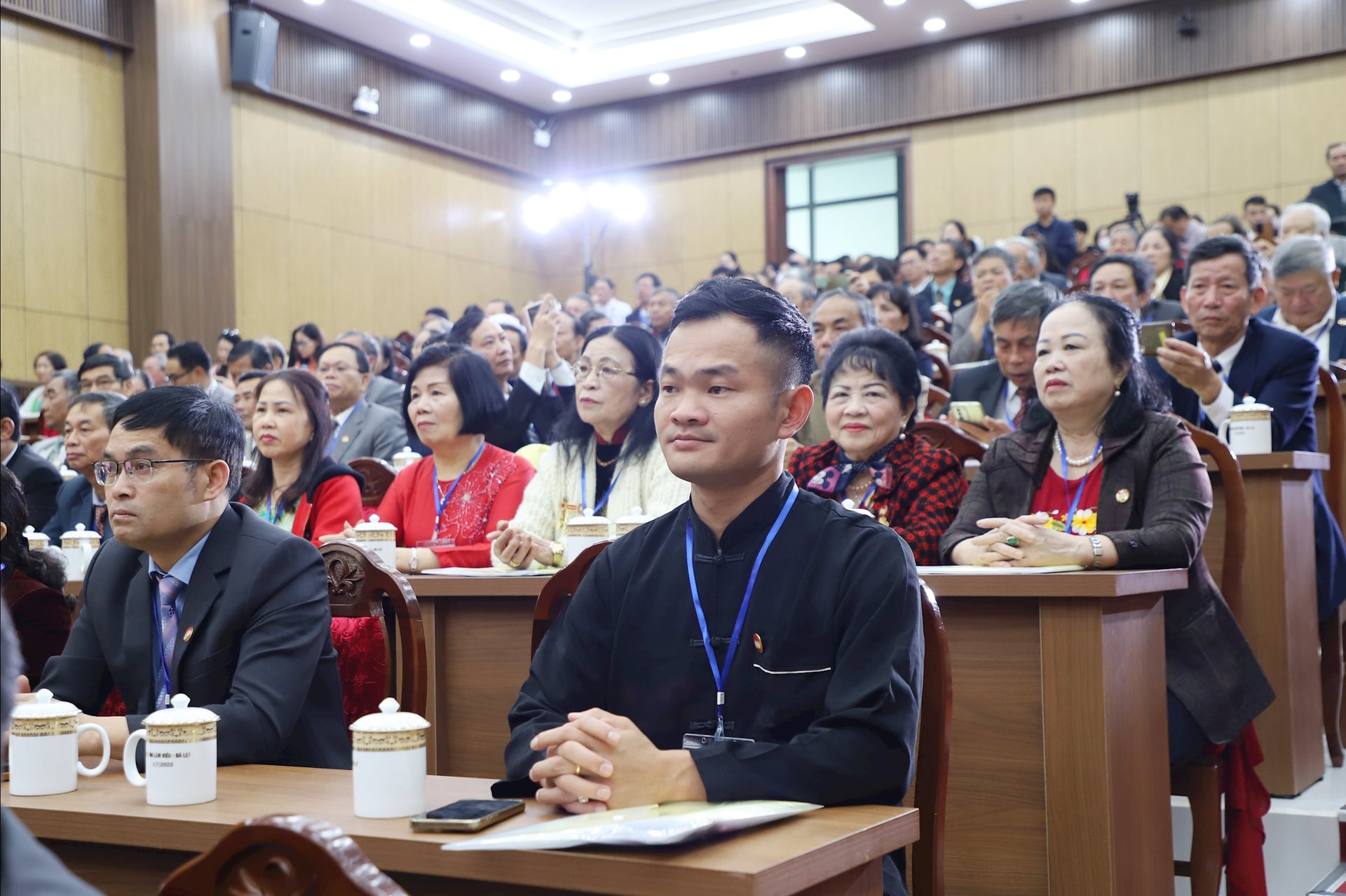 មហាសន្និបាតគណៈប្រតិភូរណសិរ្សមាតុភូមិវៀតណាមនៅទីក្រុង Lam Vien Ward - Da Lat មានការចូលរួមពីគណៈប្រតិភូជាច្រើនដែលជាជនជាតិភាគតិច។