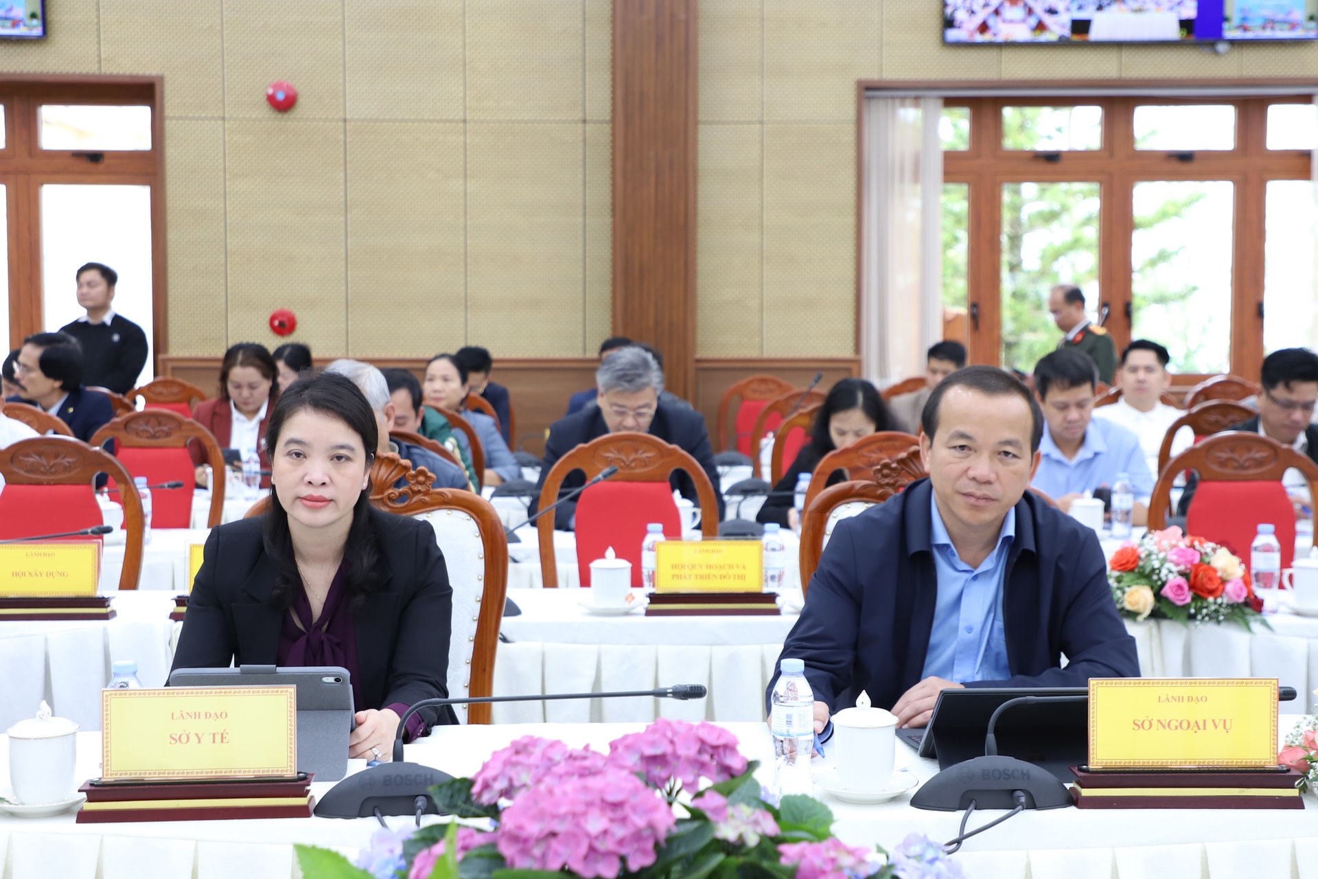 Đại diện các sở, ngành tham dự Hội nghị