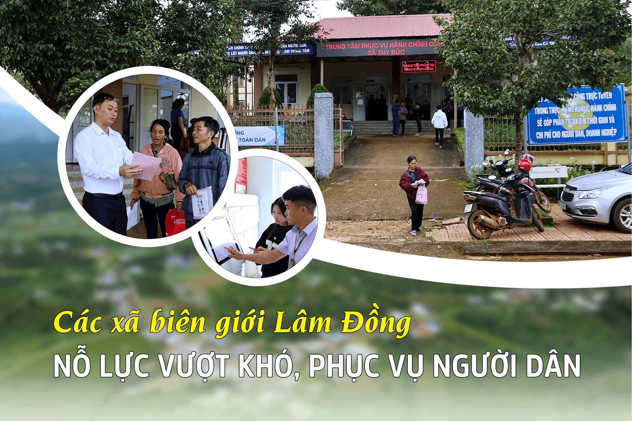 Các xã biên giới nỗ lực vượt khó, phục vụ nhân dân - desktop 5