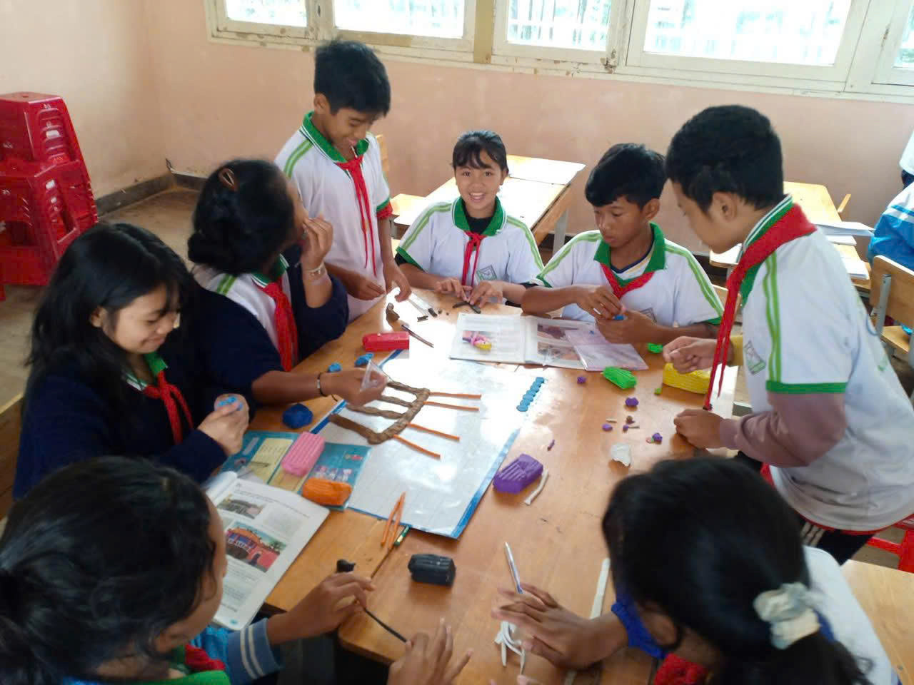 Học sinh Trường Phổ thông Dân tộc nội trú THCS-THPT tỉnh Lâm Đồng