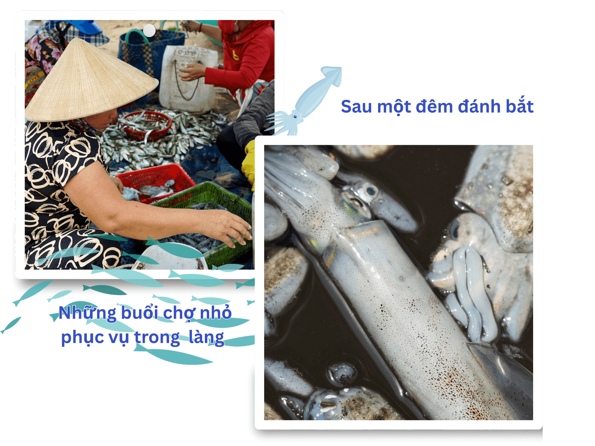 Những buổi chợ nhỏ phục vụ trong làng 3