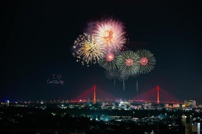 Điểm bắn pháo hoa lễ Quốc khánh 2/9 năm 2025 tại Cần Thơ