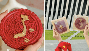 Bánh trung thu hình quốc kỳ và bản đồ Việt Nam 'sốt xình xịch' dịp 2/9