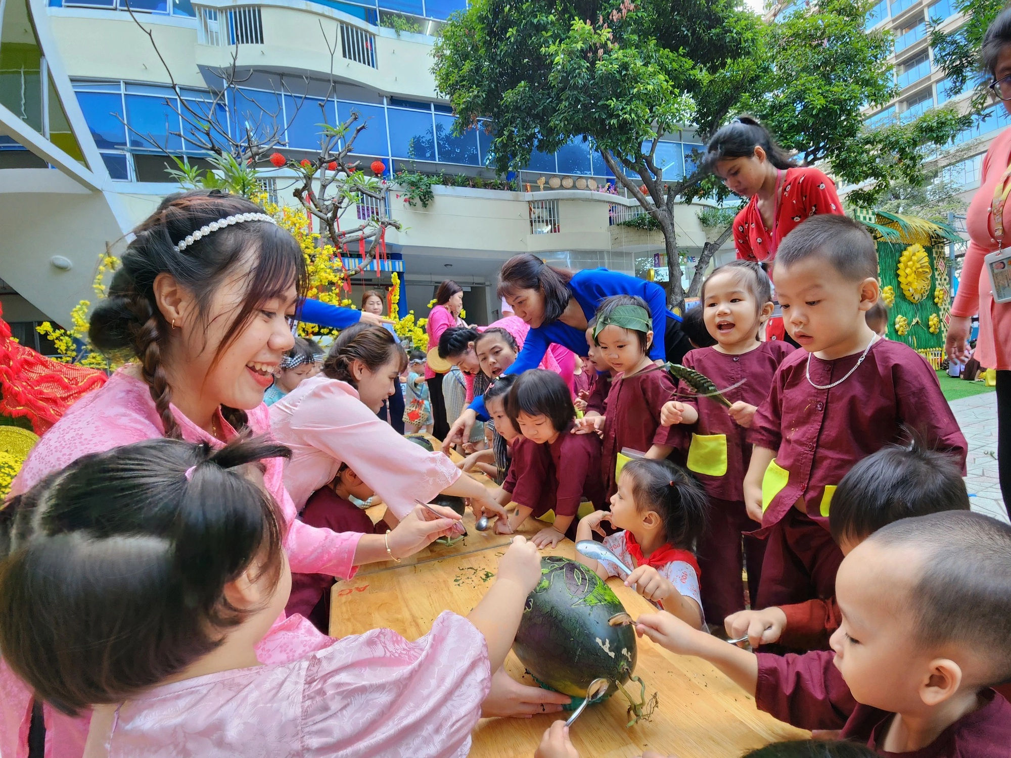 TRỰC TIẾP: Lễ khai giảng đặc biệt của 1,7 triệu thầy, cô và gần 30 triệu học sinh, sinh viên- Ảnh 3.