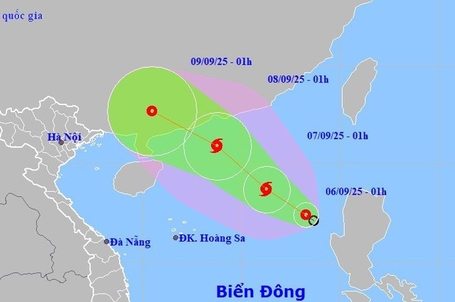 Tin ÁP THẤP NHIỆT ĐỚI trên Biển Đông và các chỉ đạo ứng phó- Ảnh 1.