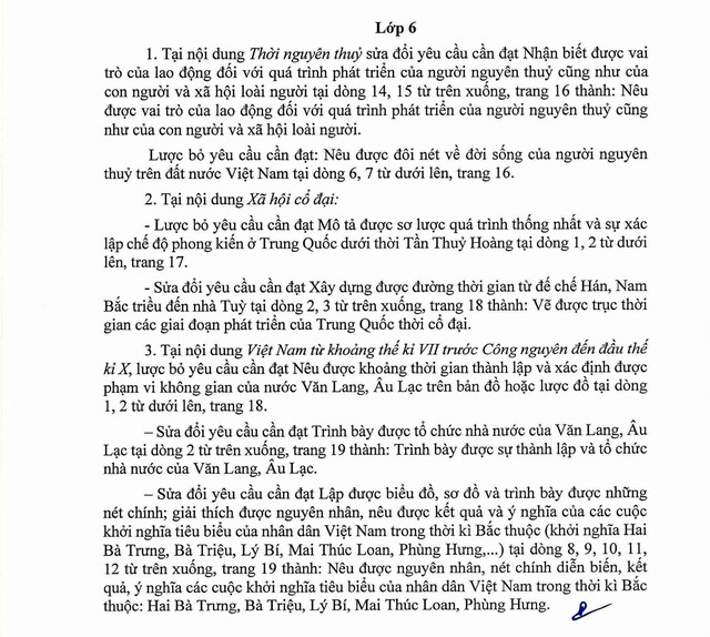 Thông tư 17/2025/TT-BGDĐT: Sửa đổi, bổ sung chương trình GDPT môn Lịch sử và Địa lý cấp Trung học cơ sở- Ảnh 1.