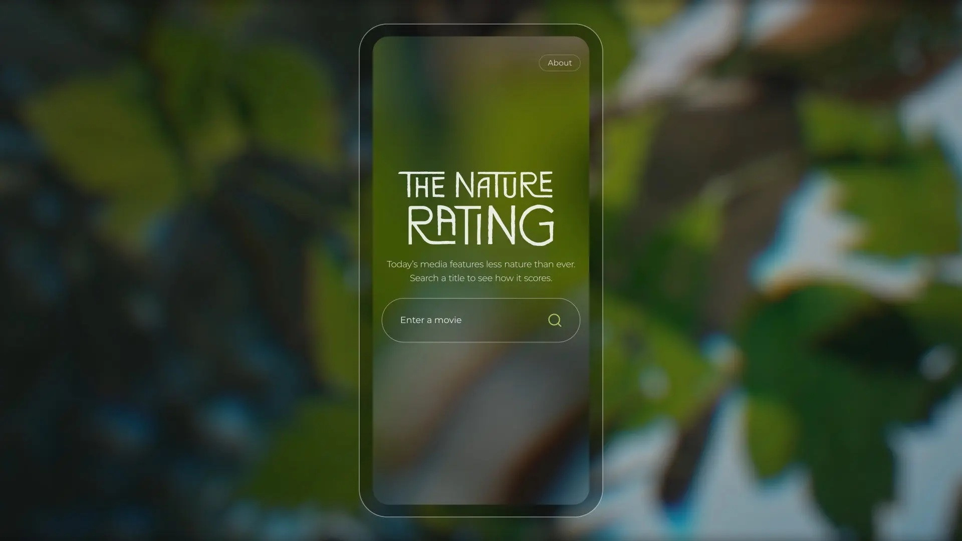 Công cụ kỹ thuật số miễn phí có tên The Nature Rating. (Ảnh: SWNS)