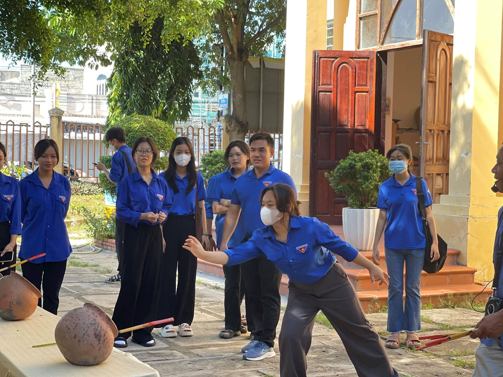 Trò chơi tại Trung tâm VH Chăm