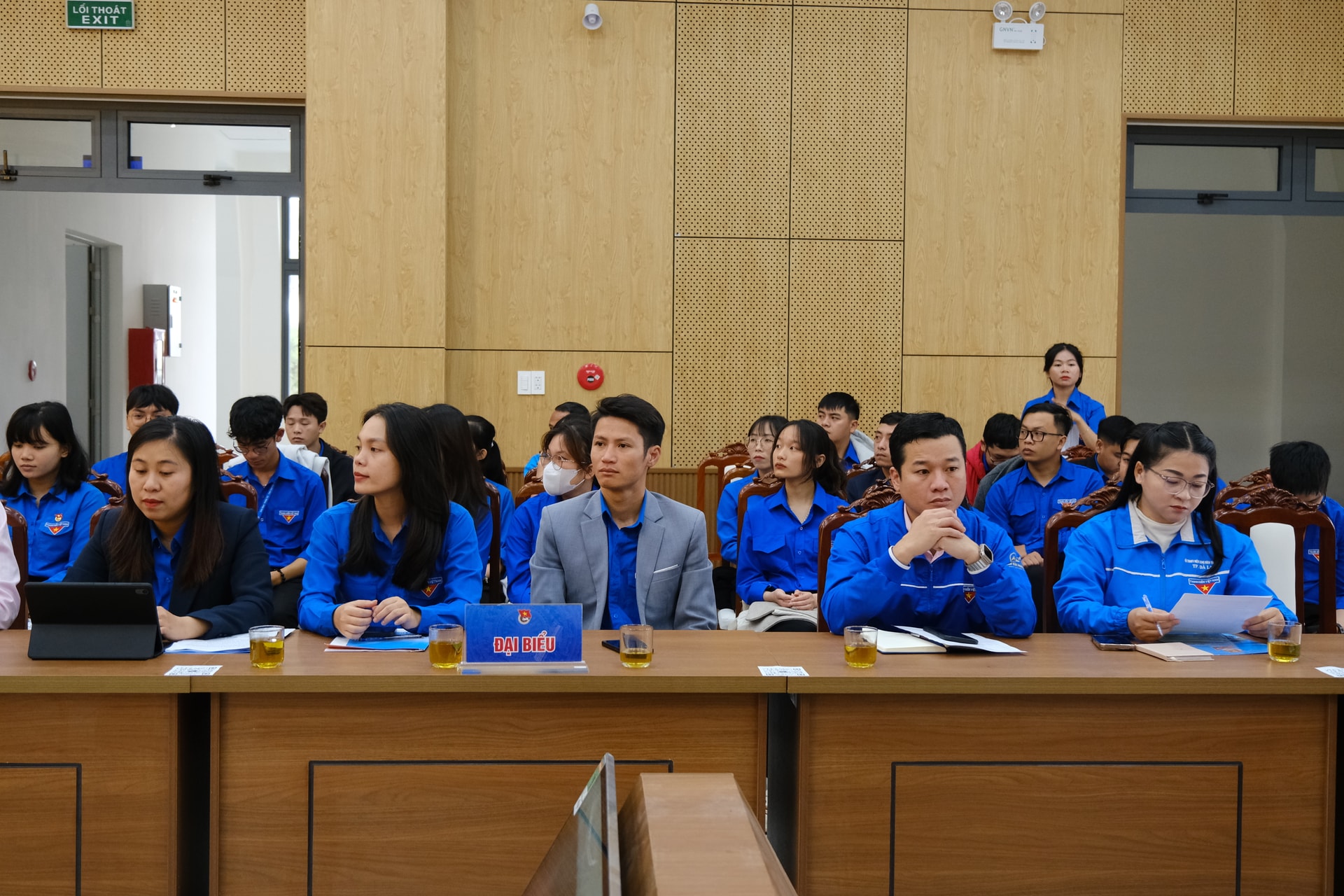 Youth Union members attending the program