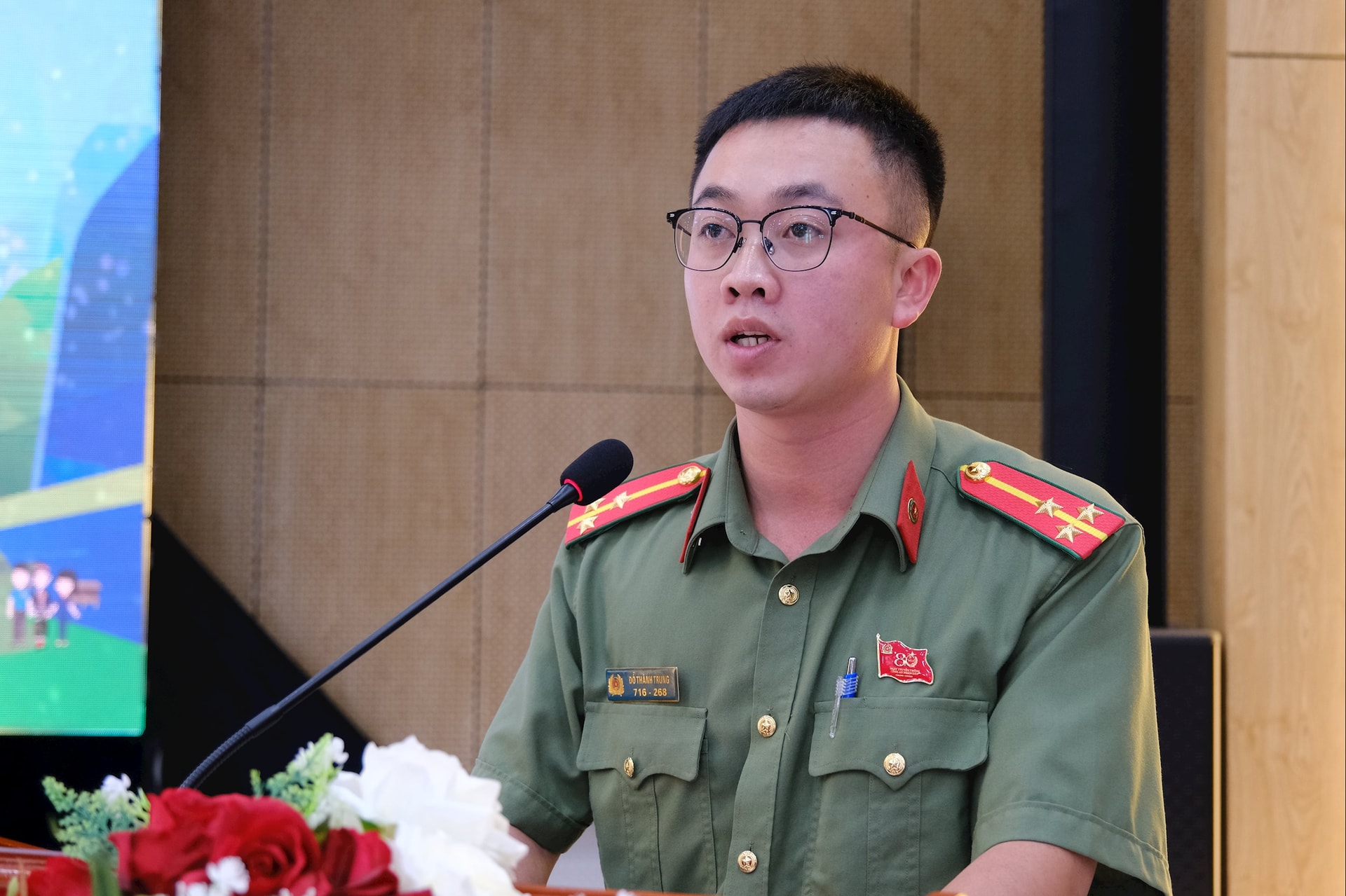 Deputy Head of Youth Department of Lam Dong Provincial Police