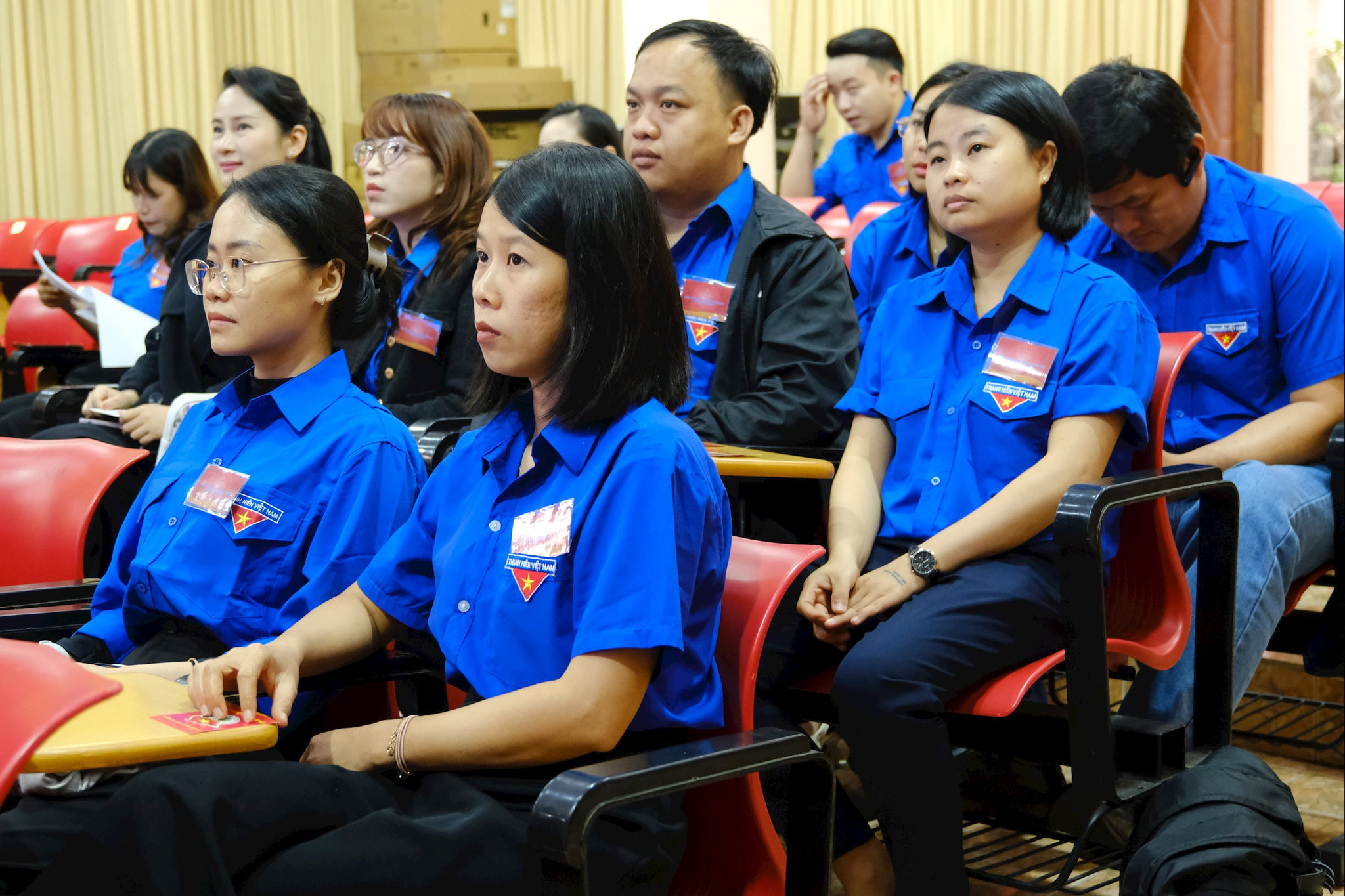 Đoàn viên, thanh niên tham dự Đại hội
