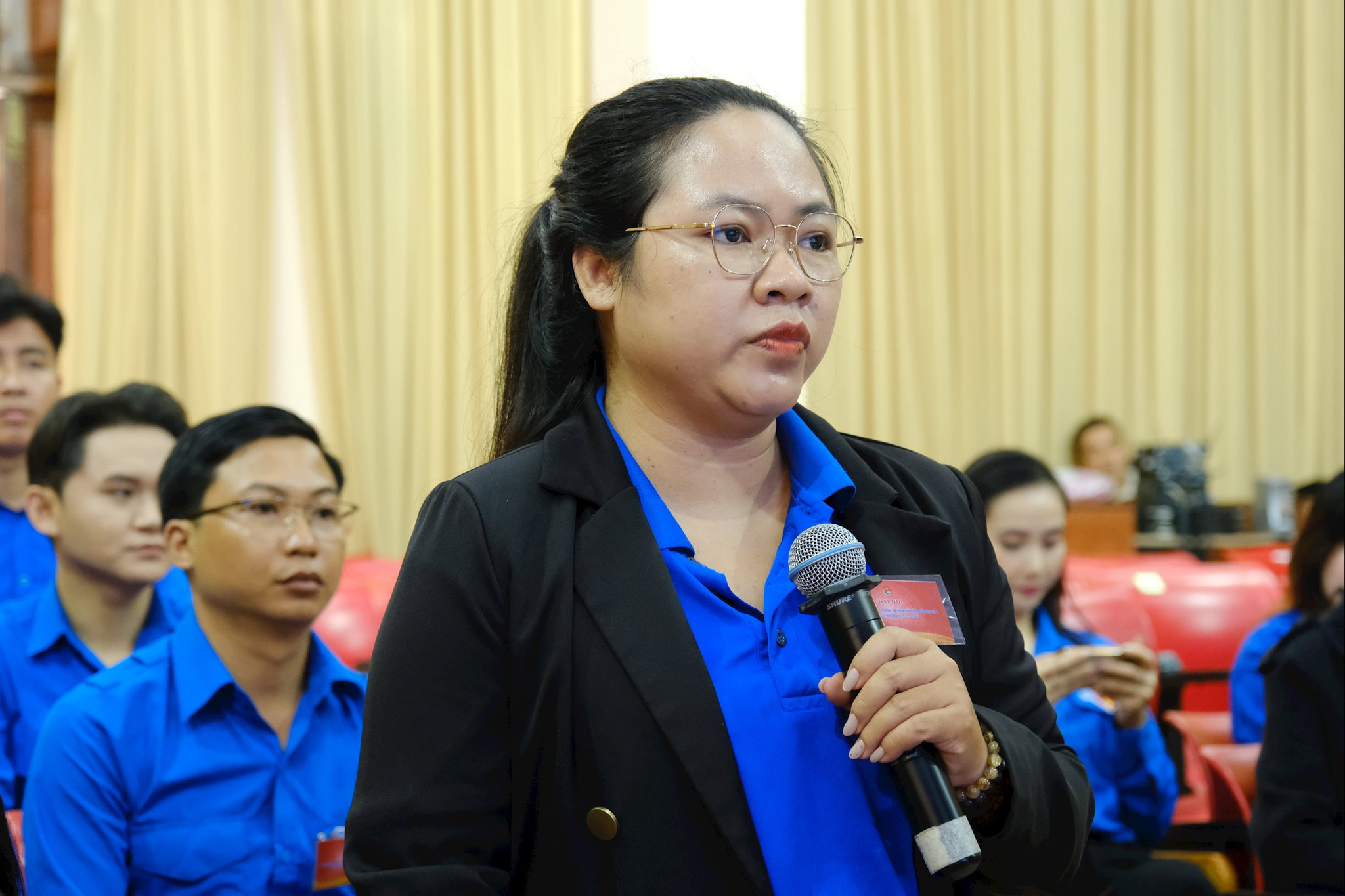 Đoàn viên tham gia thảo luận