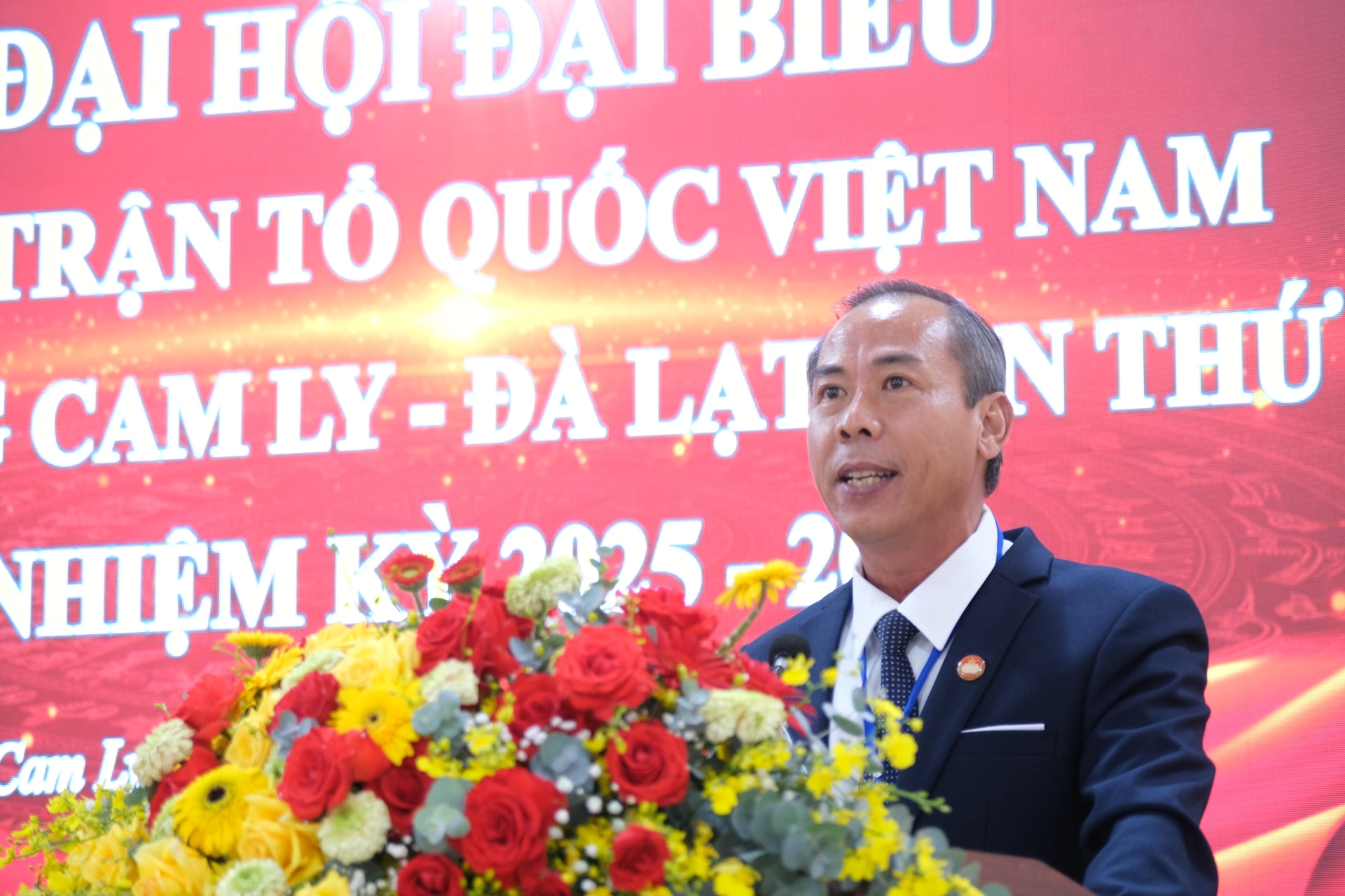 ប្រធានសហព័ន្ធការងារខេត្តបានថ្លែងសុន្ទរកថាដឹកនាំសភា