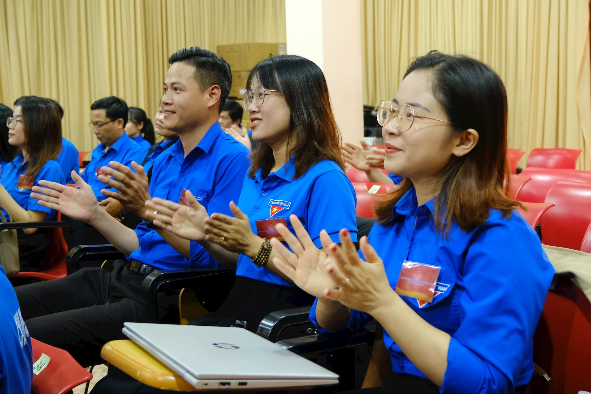 សមាជិកសហភាពយុវជនចូលរួមកម្មវិធី