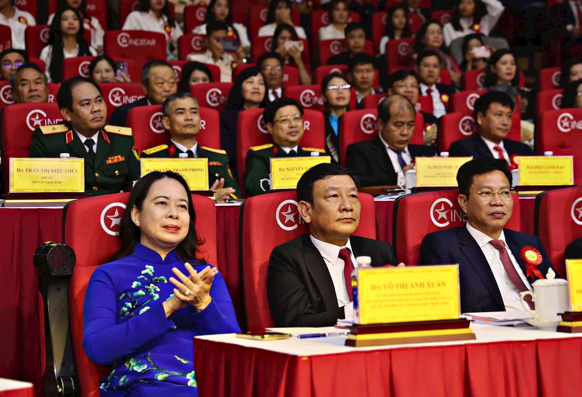 Phó Chủ tịch nước Võ Thị Ánh Xuân dự đại hội