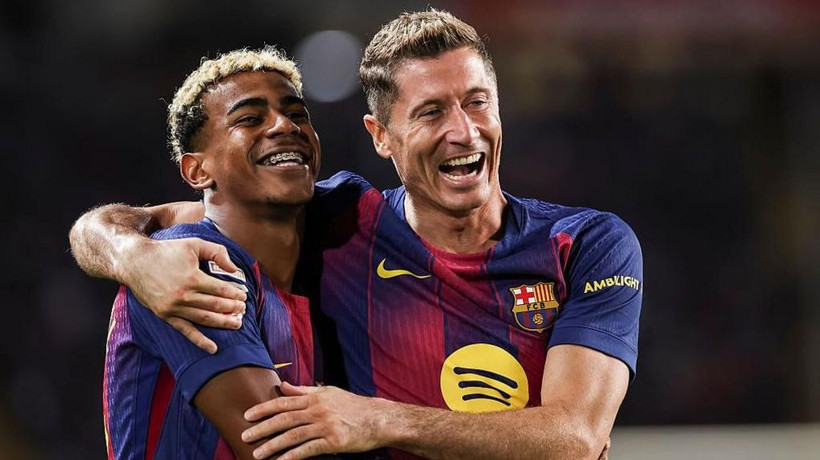 Barcelona leo lên ngôi đầu La Liga. (Nguồn: Getty Images)