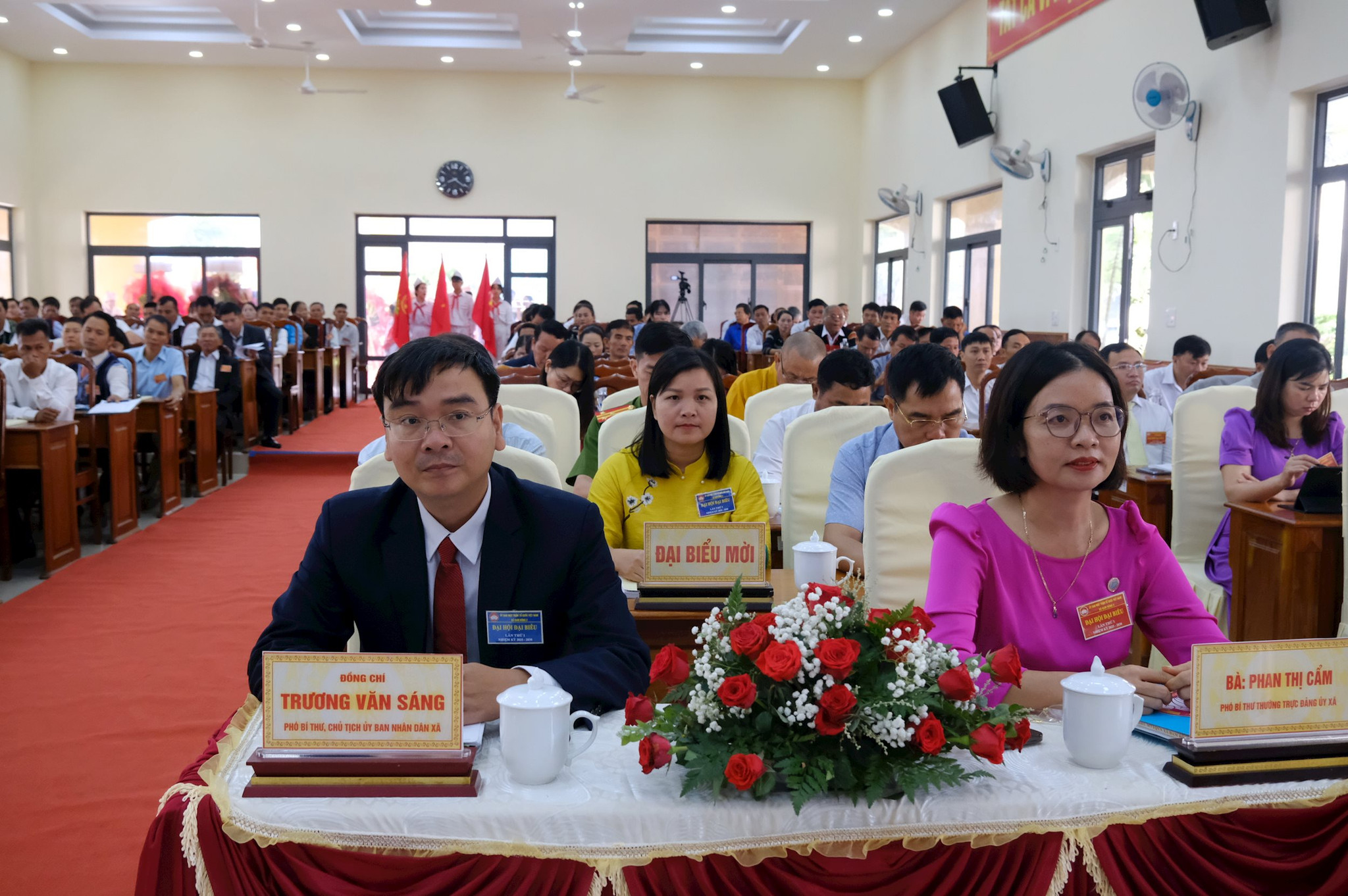 Lãnh đạo xã Đam Rông 2 tham dự Đại hội