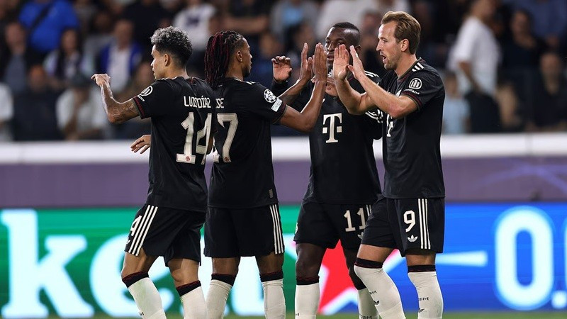 Bayern lên ngôi đầu Champions League. (Nguồn: Getty Images)