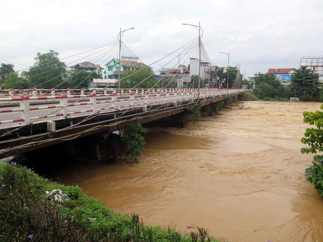 Cảnh báo mưa lớn, lũ trên sông Cầu, sông Thương, sông Lục Nam- Ảnh 1.