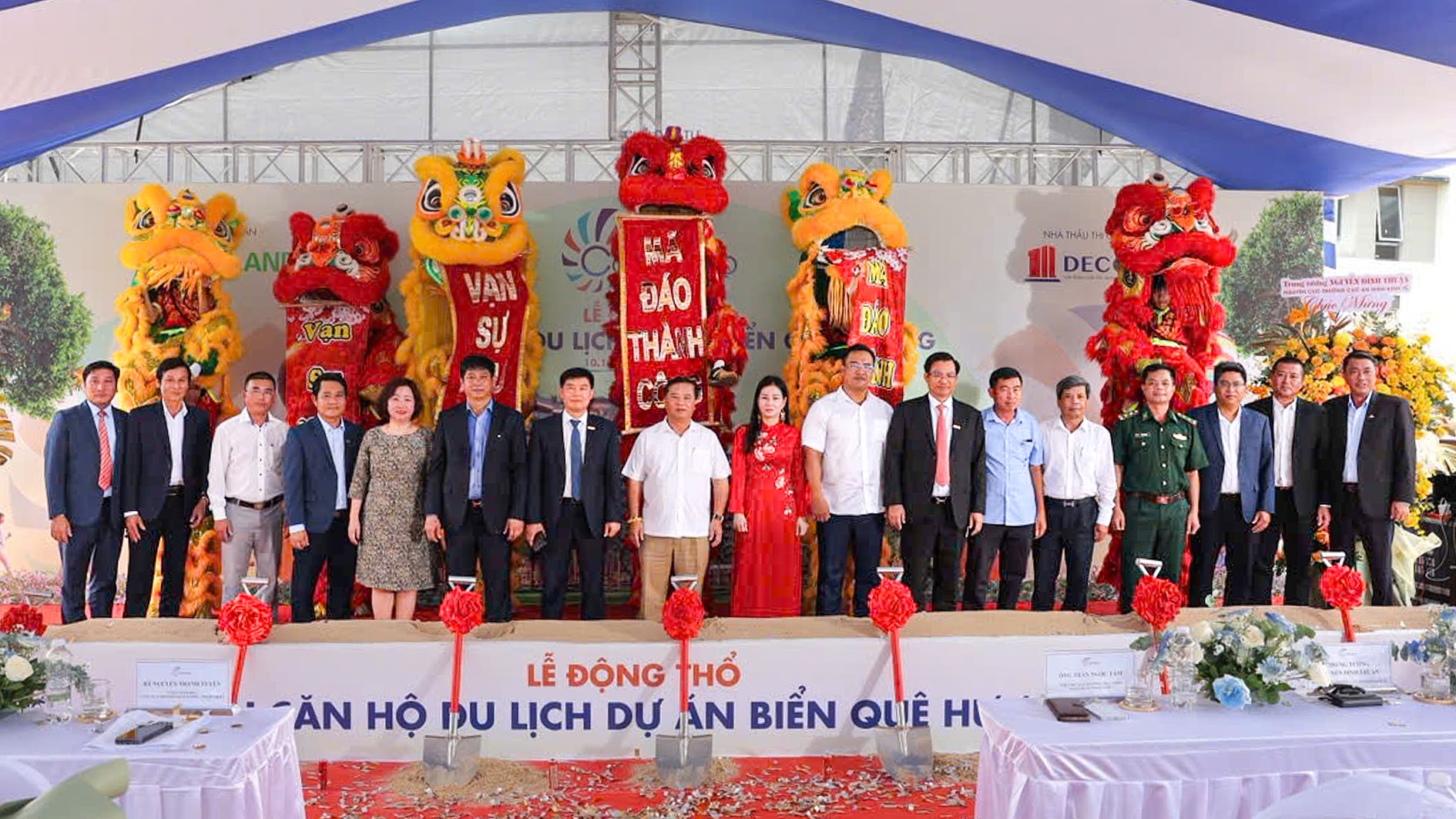 Pembangunan kompleks apartemen wisata Costamigo - Proyek Laut Tanah Air Phan Thiet