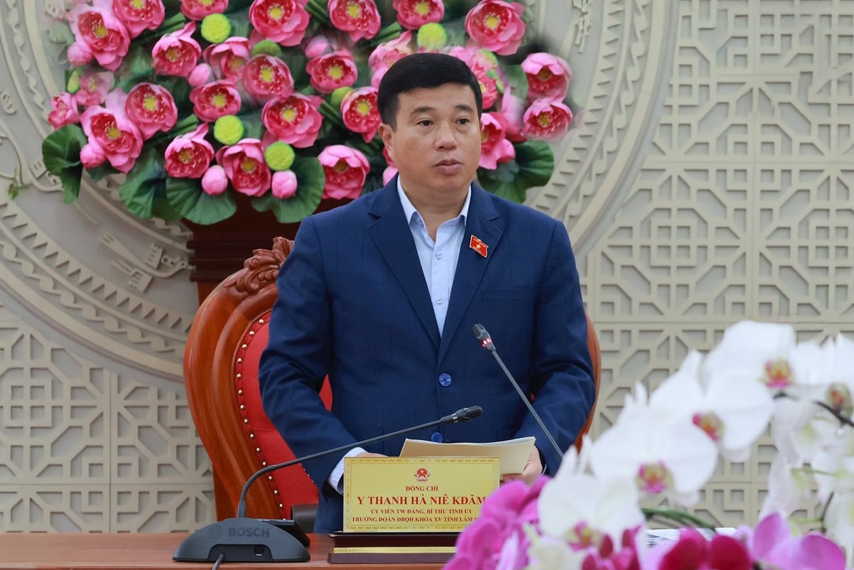 សមមិត្ត Y Thanh Ha Nie K'dam - សមាជិកគណៈកម្មាធិការមជ្ឈិមបក្ស លេខាគណៈកម្មាធិការបក្សខេត្ត ប្រធានគណៈប្រតិភូរដ្ឋសភាខេត្តជាអធិបតី។