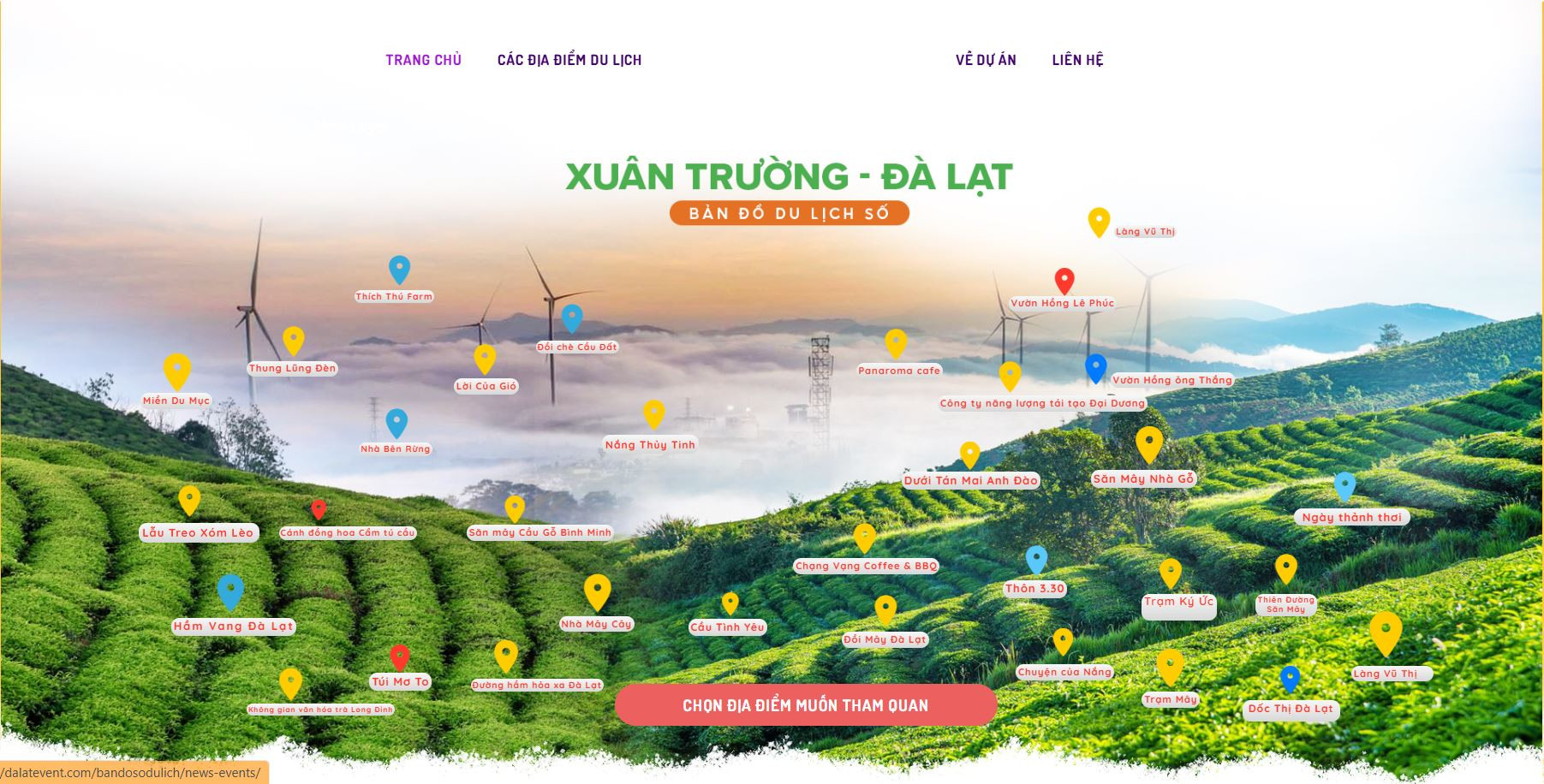 Giao diện bản đồ số giúp người dùng dễ tiếp cận