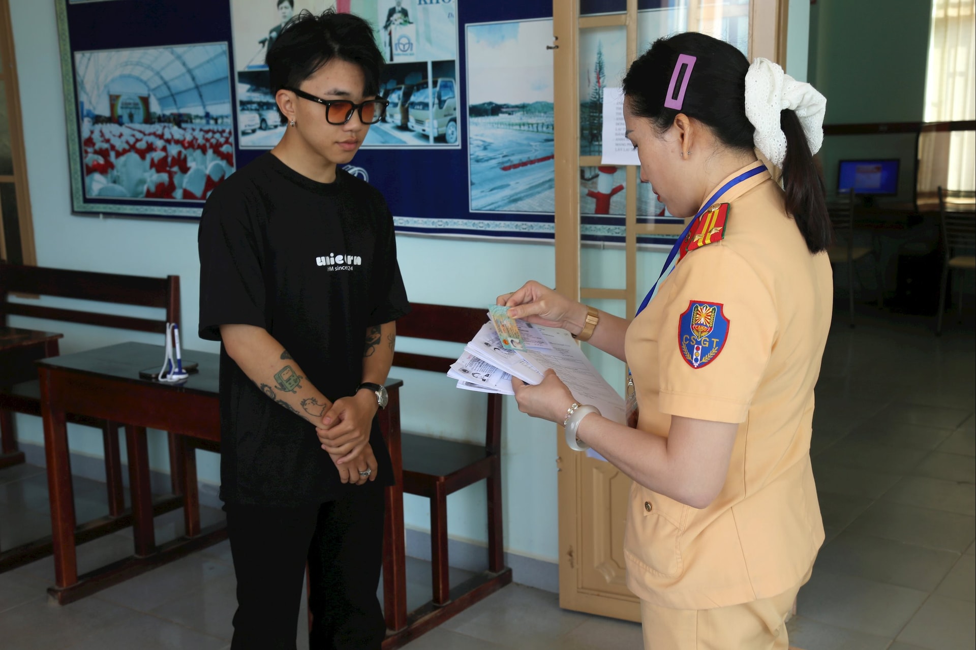 ពិនិត្យ និងប្រៀបធៀបព័ត៌មានបេក្ខជនមុនពេលធ្វើតេស្ត។