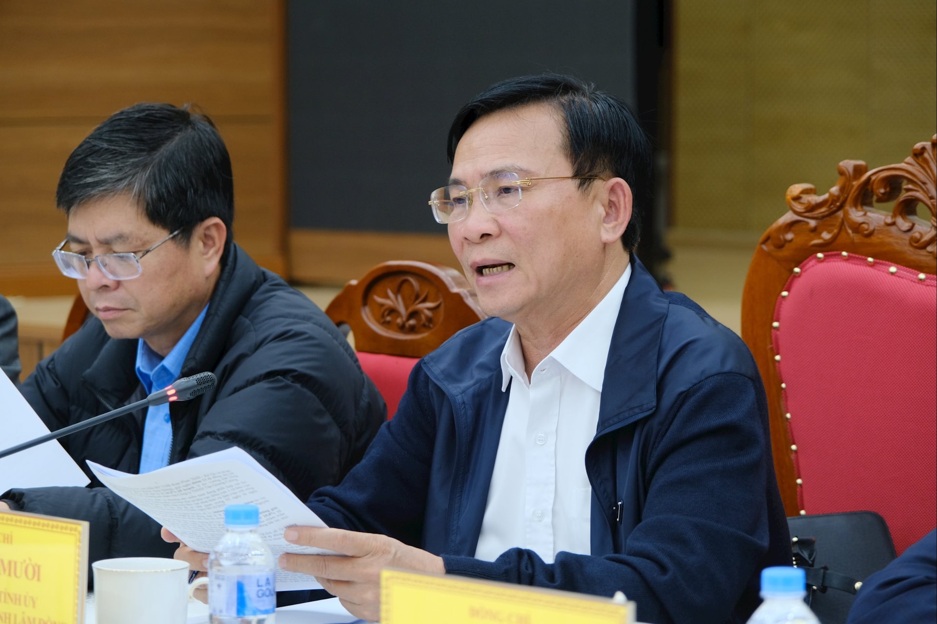 Đồng chí Hồ Văn Mười, Phó Bí thư Tỉnh ủy, Chủ tịch UBND tỉnh Lâm Đồng