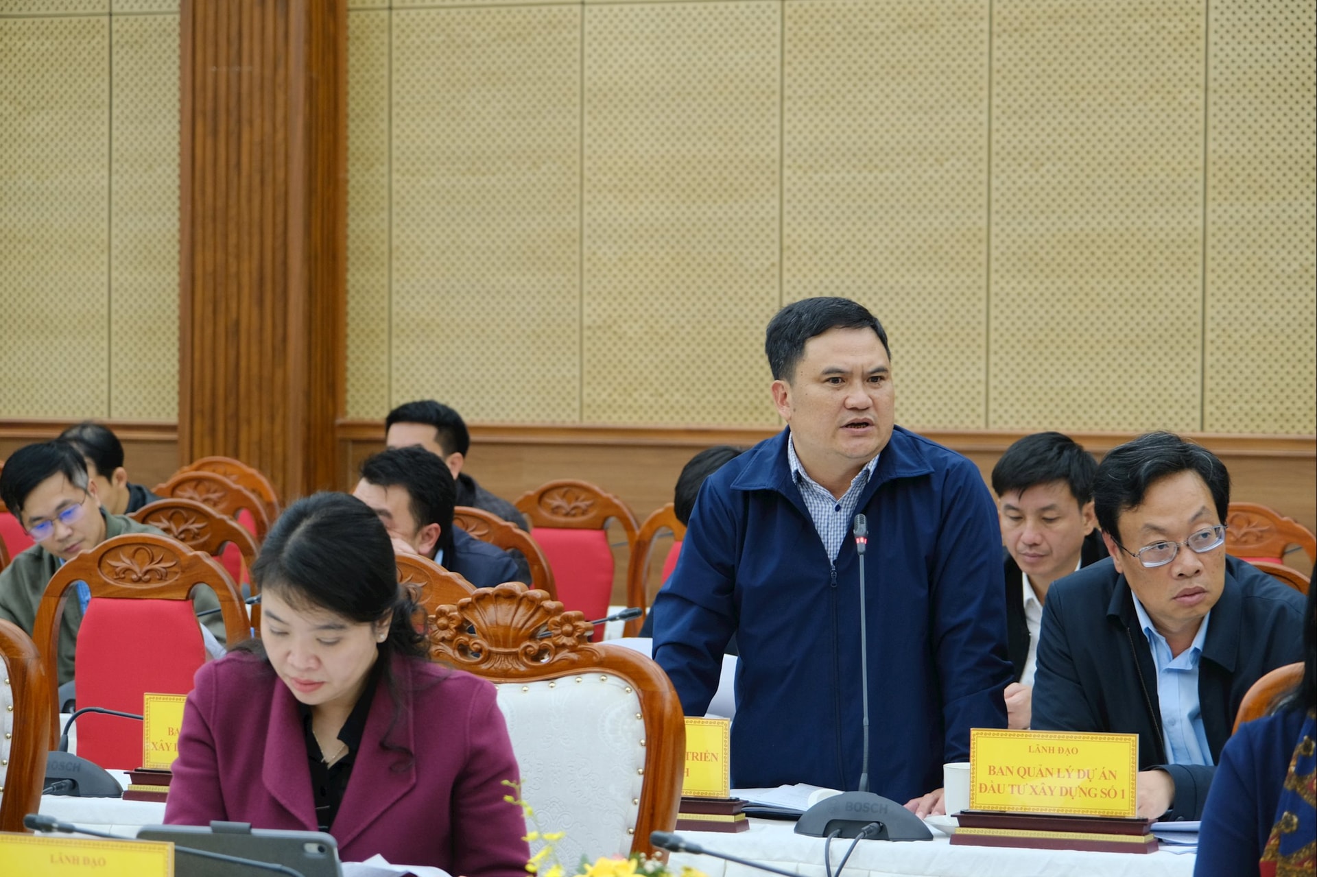 Đại diện Trung tâm quỹ đất
