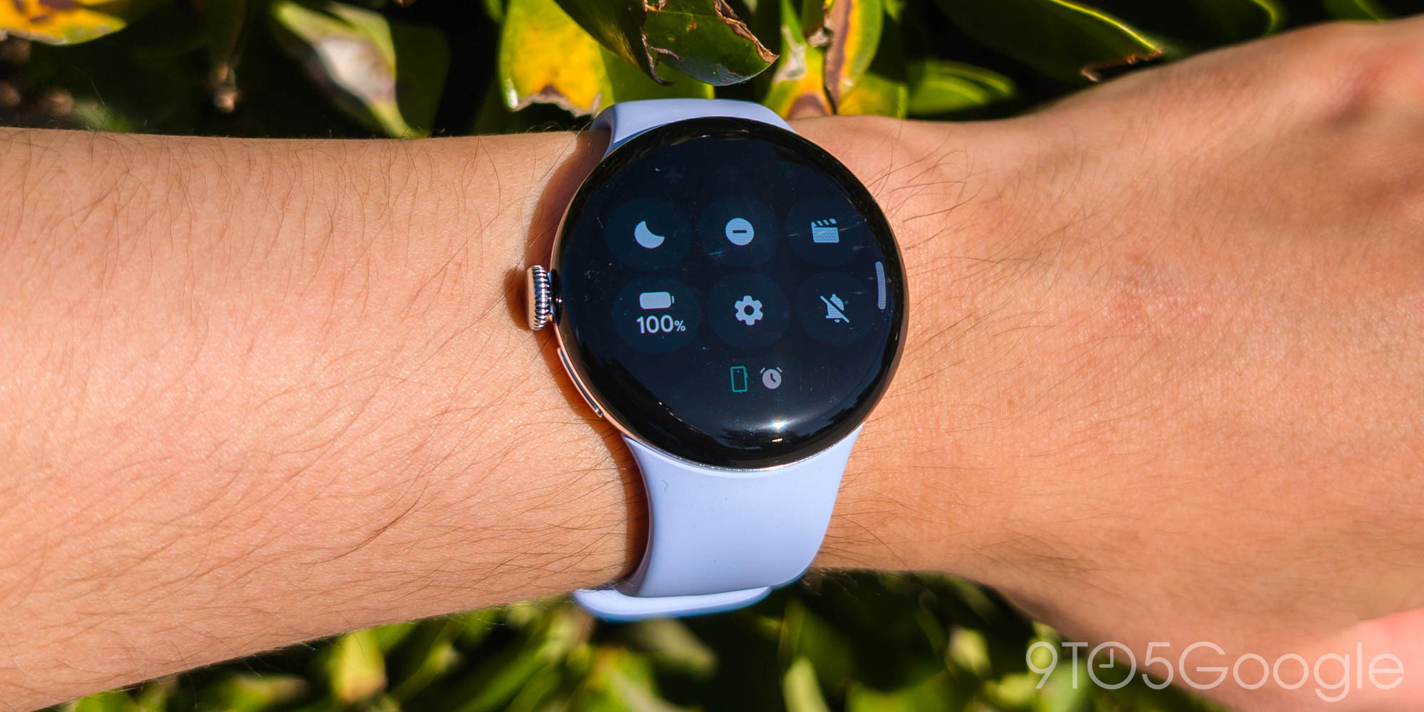 Cài đặt nhanh trên Pixel Watch 4 41mm với bố cục mới