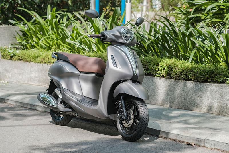 Yamaha Grande với thiết kế mềm mại, sang trọng