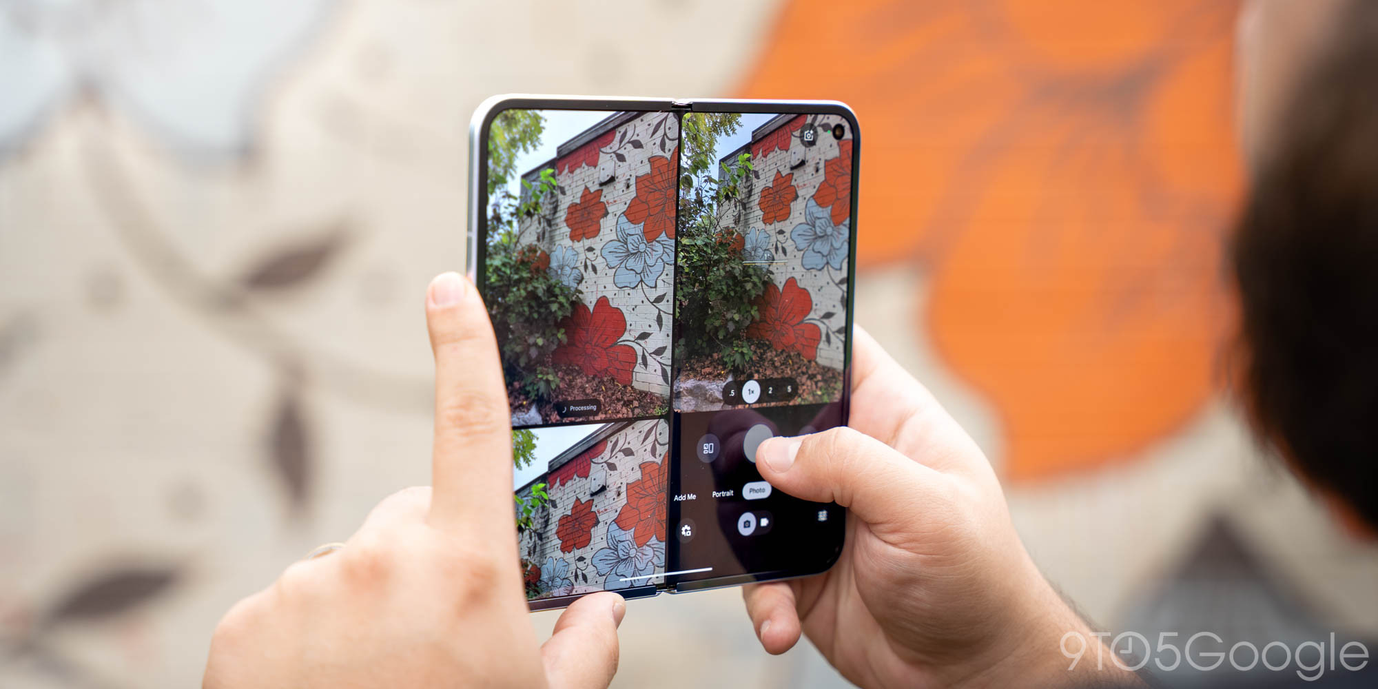 Instant View hiển thị ảnh vừa chụp bên cạnh khung ngắm