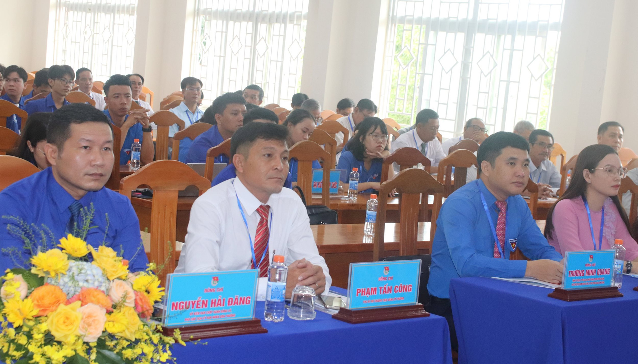 Đại biểu tham dự Đại hội Đoàn thanh niên phường Mũi Né, nhiệm kỳ 2025 2030