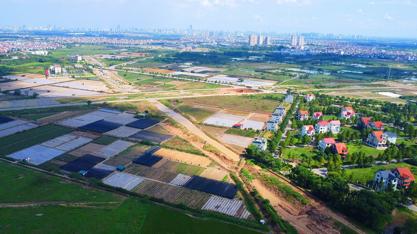 Dự án kết nối nhiều khu đô thị lớn tại huyện Đan Phượng.