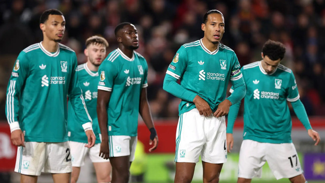 Liverpool thua 4 trận liên tiếp ở Premier League. (Nguồn: Getty Images) liverpool-27.jpg
