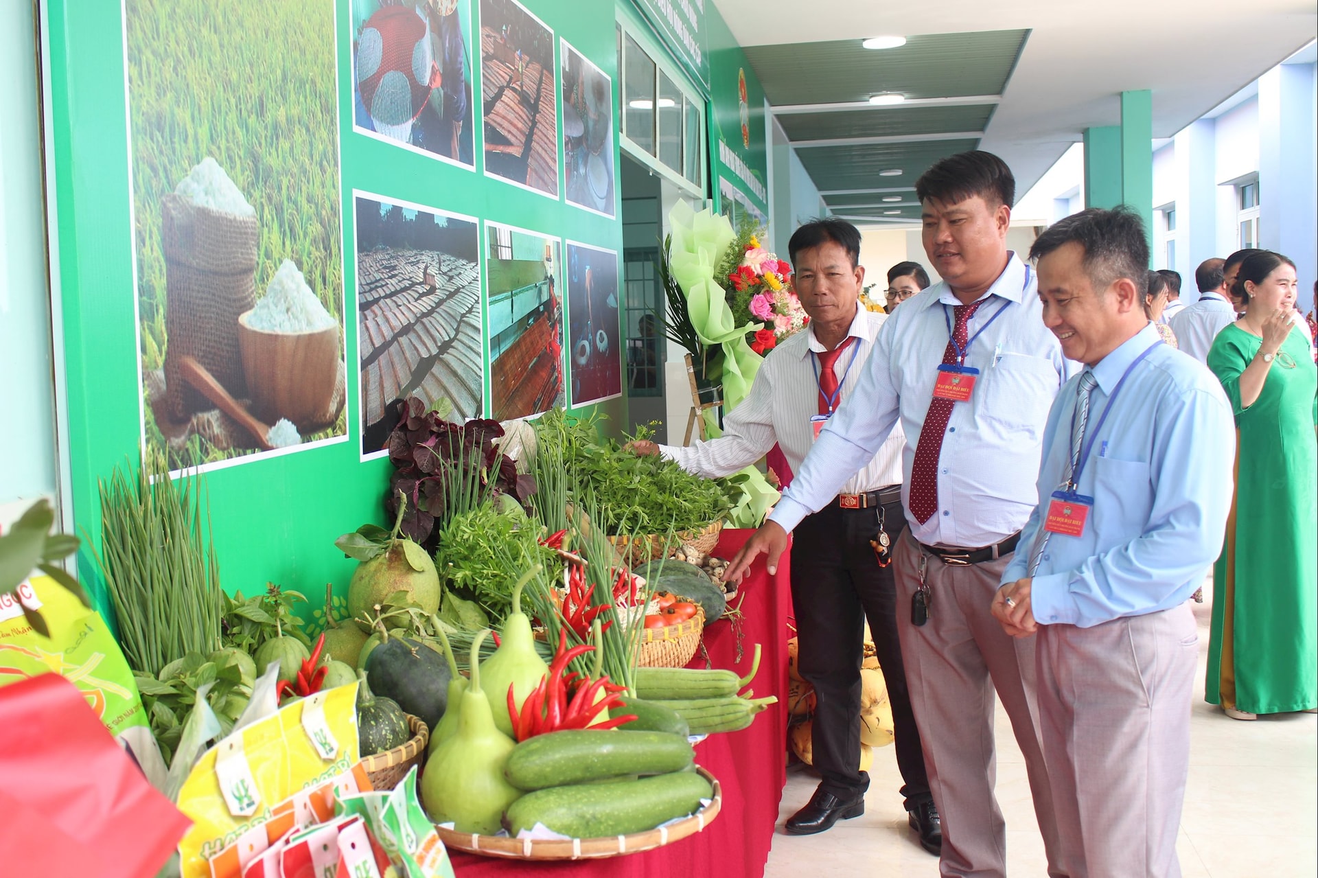 Sản phẩm rau VietGAP phường Hàm Thắng