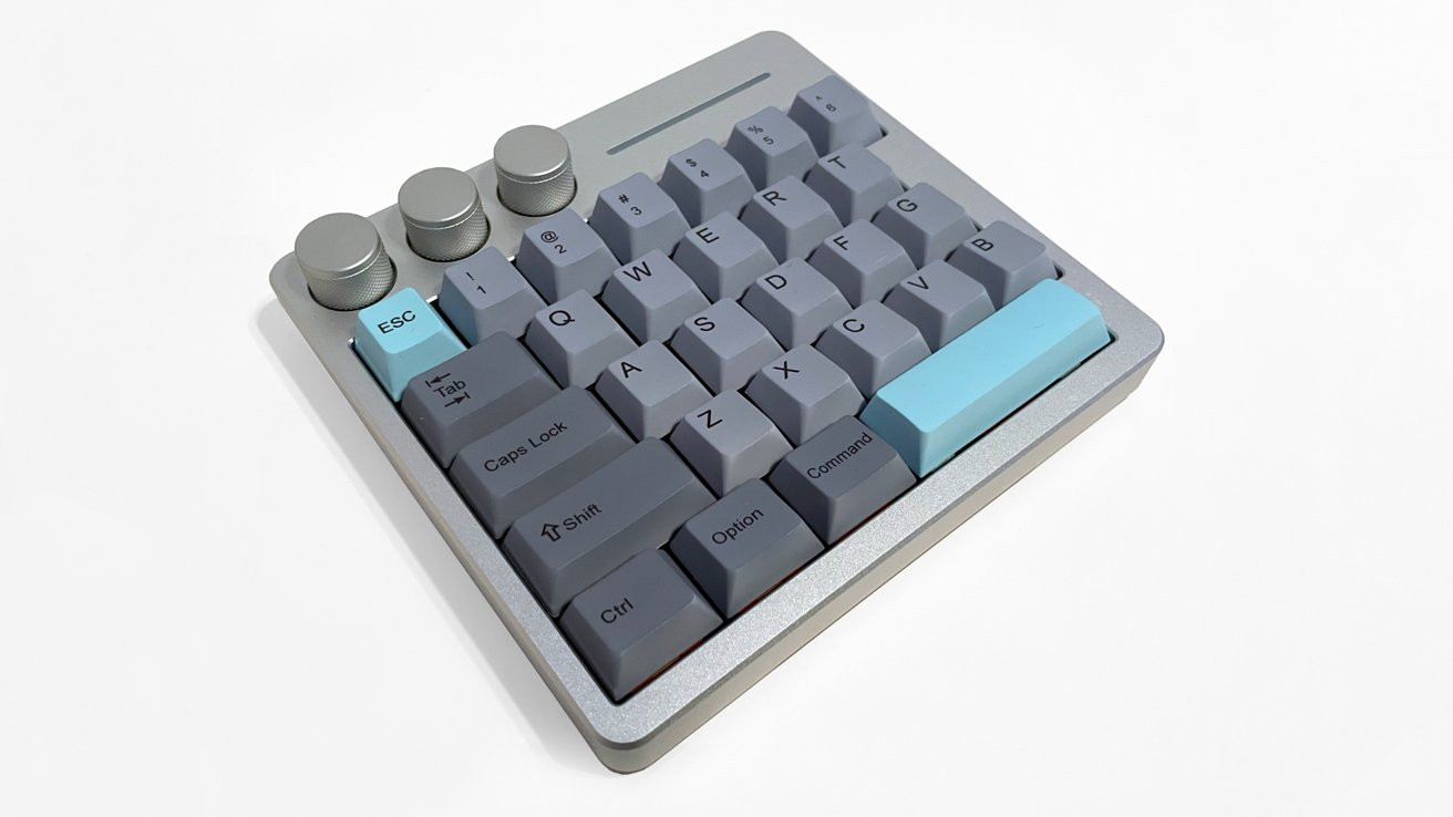 Bàn phím KiiBoom Cybrix 29 với thiết kế nhôm CNC và keycap PBT
