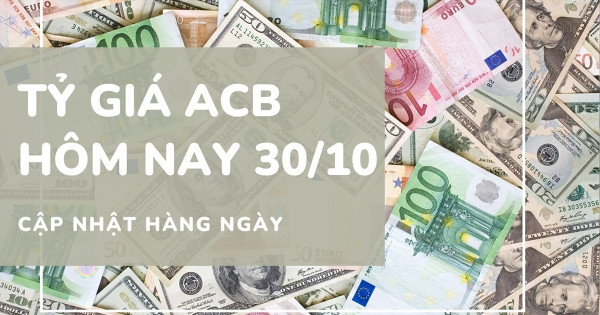 Giao dịch ngoại tệ tại một chi nhánh của Ngân hàng ACB.