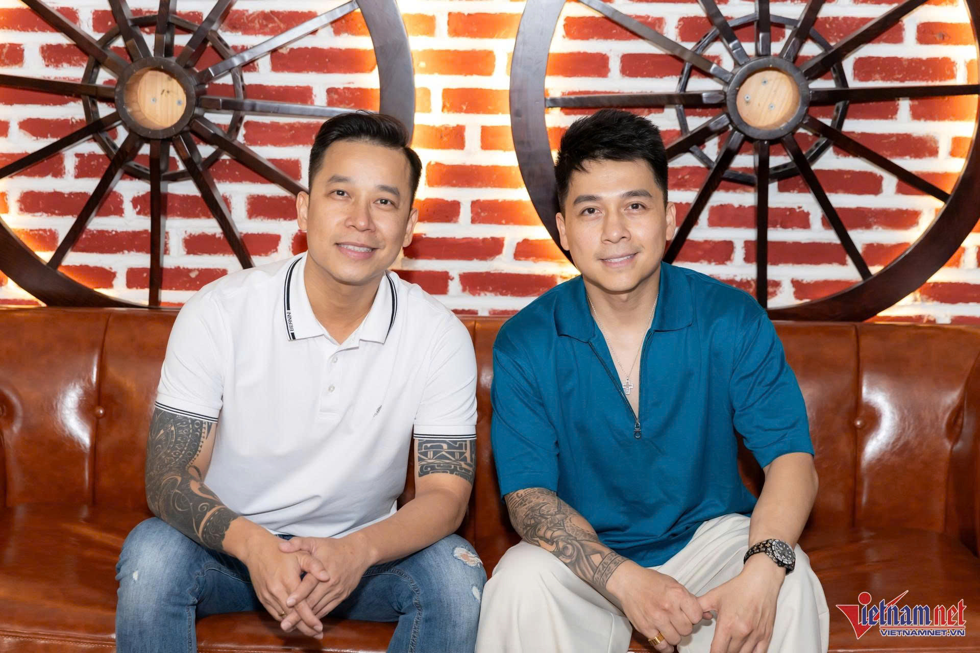 Ca sĩ Lê Hoàng - Tiến Dũng nhóm The Men.