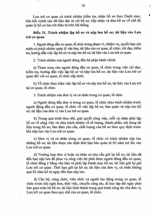 Quy định về công tác văn thư, quản lý văn bản; thể thức, kỹ thuật trình bày văn bản, bản sao văn bản; viết hoa; mẫu trình bày văn bản hành chính- Ảnh 16.